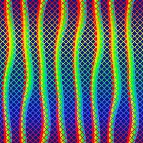 FISHNET RAINBOW STRIPES-PRIMARY