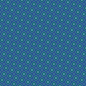 Blue and Green Squares