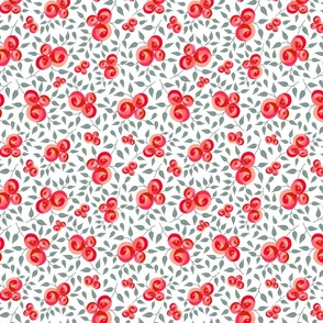 Red & Coral Rose Florals