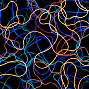 Colorful Wavy Lines