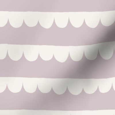 (L) Scalloped Stripes In Light Floss Pink Copy