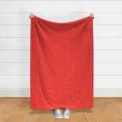 pawtriotic pet – 4th of july dog bandana fabric vibrant red | tiny