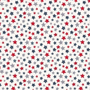 Patriotic 4th of July Stars Red White & Blue