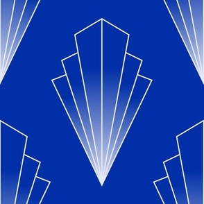Yves Klein Blue Art Deco Diamond | Large