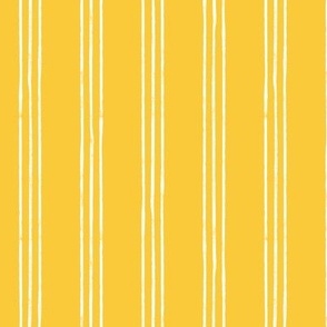 Triple Stripes - sunshine yellow - LAD24