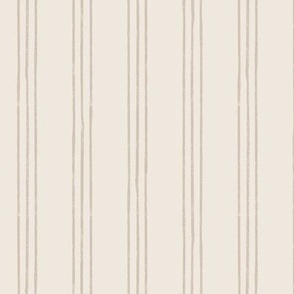 Triple Stripes - cream - LAD24