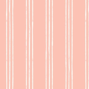 (jumbo scale) Triple Stripes - Pink - LAD24