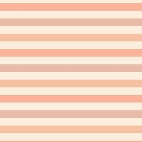 XS | Boho Stripe with Pink, Blush, Cream, Coral, Peach