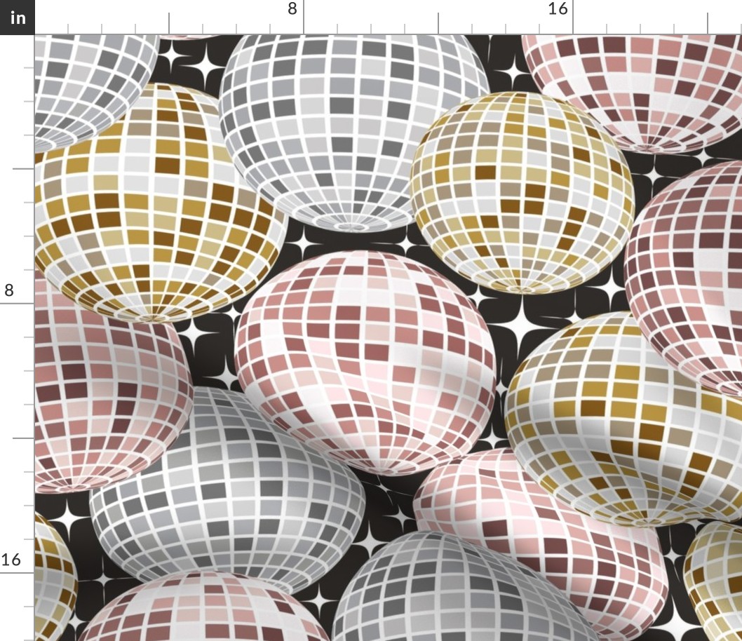 Dance Floor Disco Balls - Rose Gold, Silver, Gold