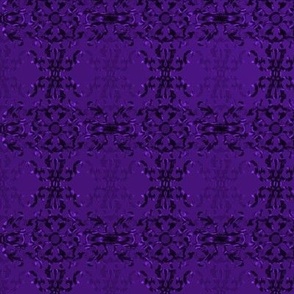 Chrome Scrollwork w/Ombre Background [purple]