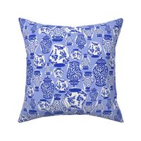 Preppy Blue Chinoiserie