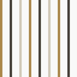 Gold Beige and Black Stripes (Small Scale)