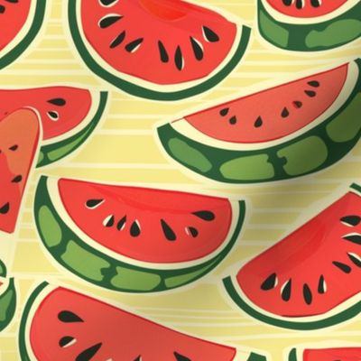 Summer Slice: Vibrant Watermelon Pattern