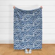 Tone and Texture Flower Power-Navy (M)