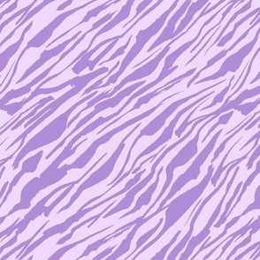 Zebra Stripes- Light Purple