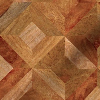 Woodgrain Parquetry {Natural} medium