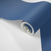 Large - 6" wide Awning Stripes - Sapphire Blue - White