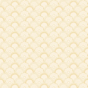 Vintage Tea Biscuits | Cream and Yellow | Elisabeth collection | Grandmillennial | 6