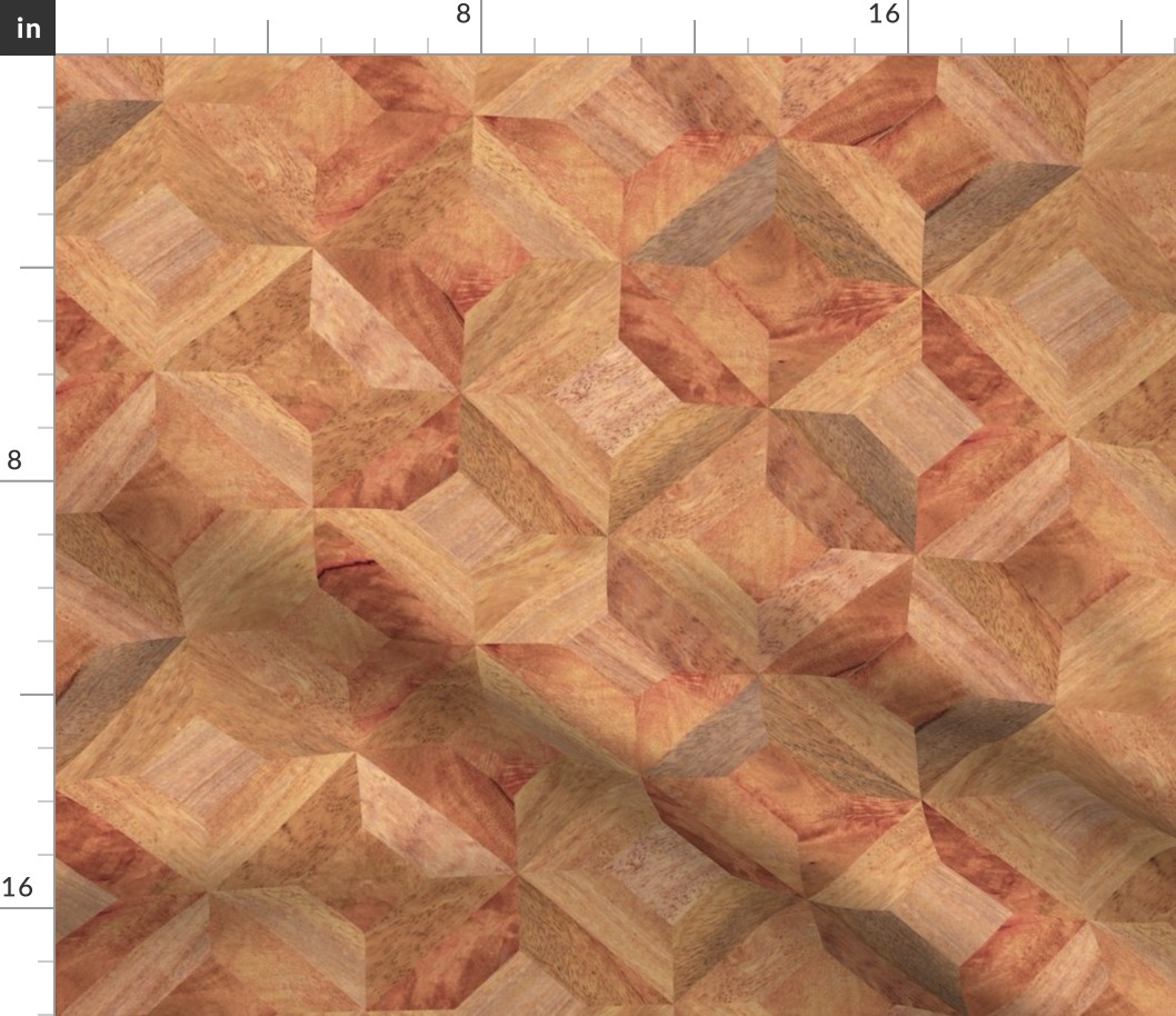 Woodgrain Parquetry {Cedar} medium