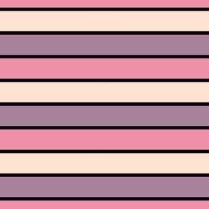 Purple pink stripe
