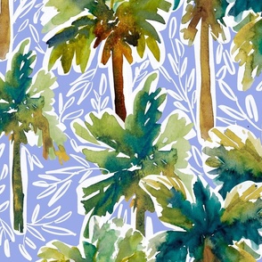 Island Palms Blue