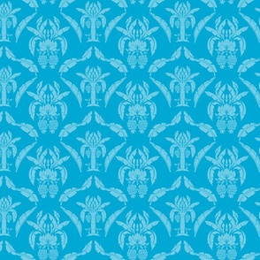 Banana_Damask_Blue_Monochorme_Small