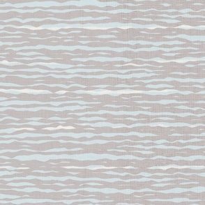 (L) Soothing Sea Waves Textured Coastal Abstract Oceanic Serenity Beige