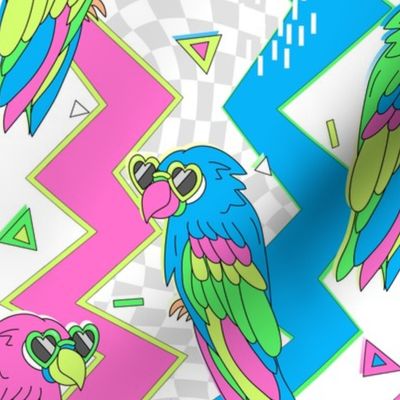 80S PARROTS-PALETTE 1