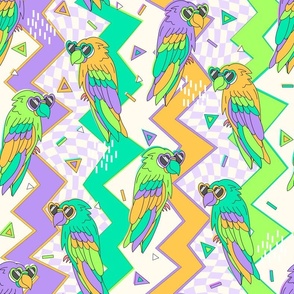 80S PARROTS-PALETTE 2