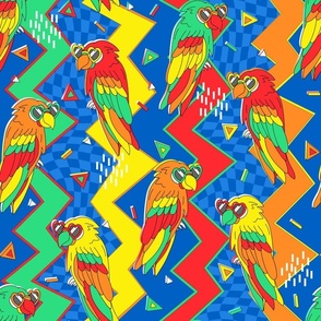 80S PARROTS-PALETTE 3