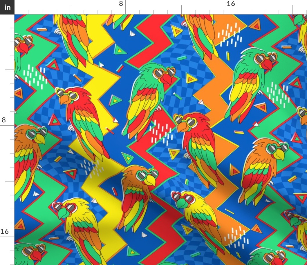 80S PARROTS-PALETTE 3