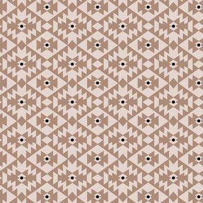 Abstract geometric kelim plaid design - moroccan traditional cloth pattern beige neutral sand