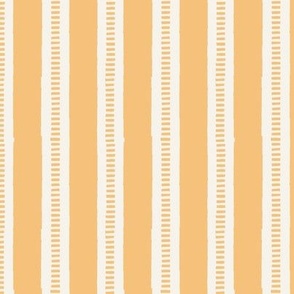 M Vertical Beach Stripes - Yellow - awning stripes