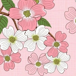 Dogwood Blossoms-Palest Pink