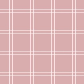 Indie pink white cross