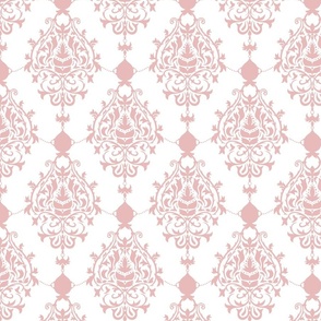 Royal Victorian in Blush Pink - Medium Print