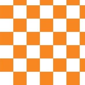  Orange and White Checkerboard (med)
