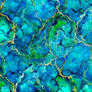 blue green teal marble pattern