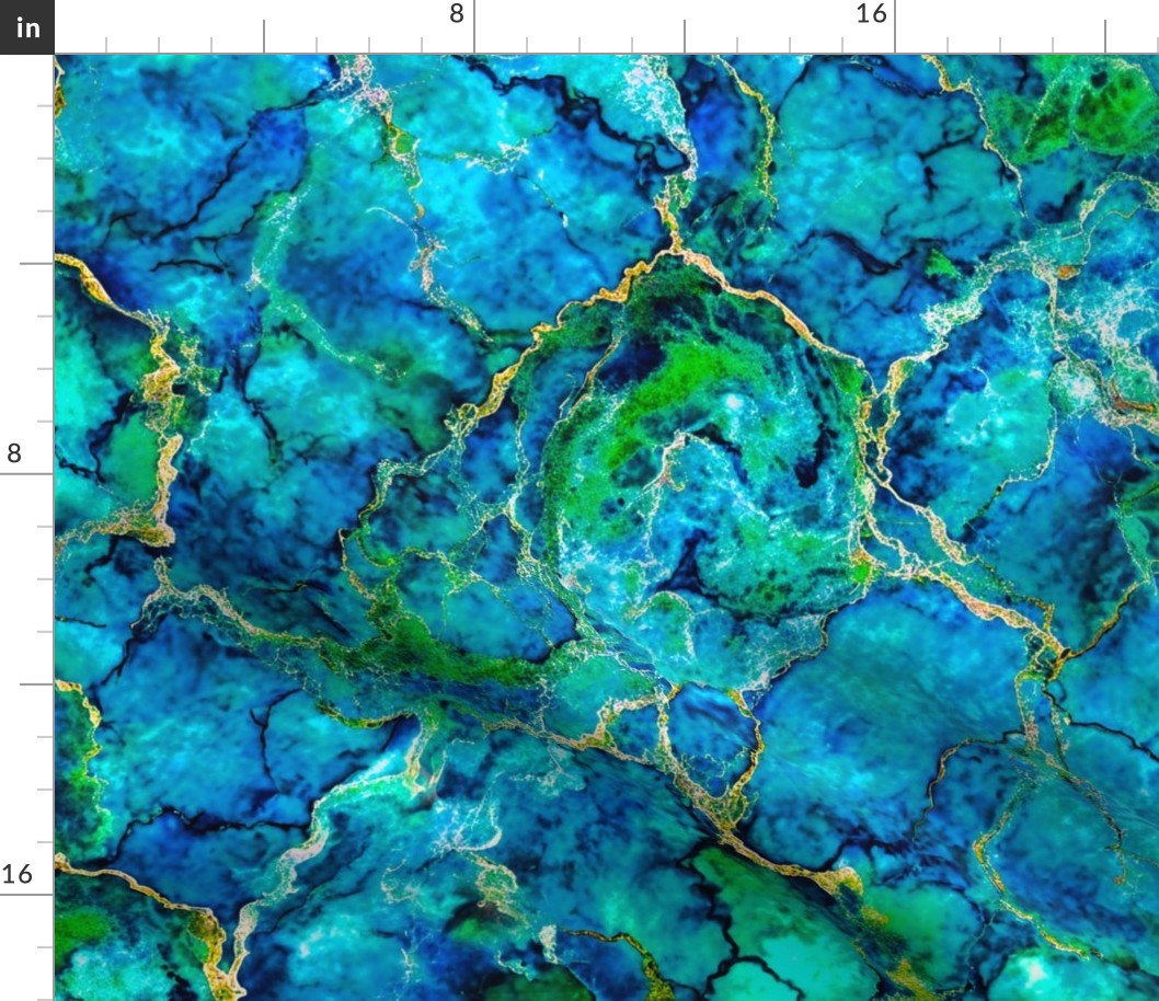 blue green teal marble pattern