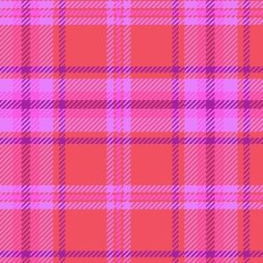 pink plaid