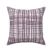 Watercolor Intense Gingham - purple