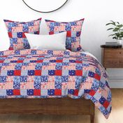 PATCHWORK FUN FLAG FLORAL_red_LRG
