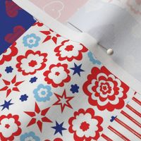 PATCHWORK FUN FLAG FLORAL_red_LRG