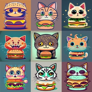 The Cat Burger (Vertical)