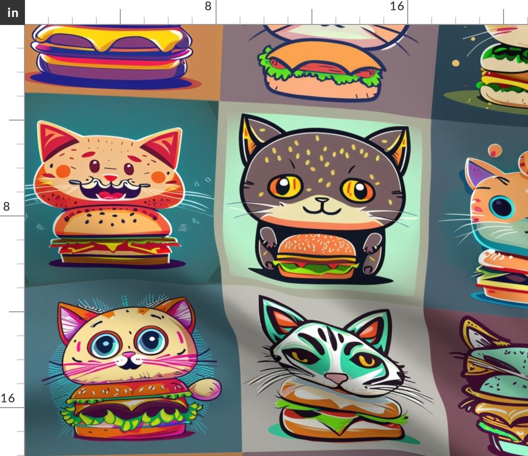 The Cat Burger (Vertical)