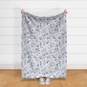 Daphne Retro Floral Blue