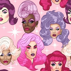 Drag Stars 2024 - XXL - Blush Pink