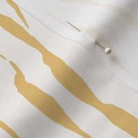 (M) animal print - yellow striped tiger-zebra over cream background