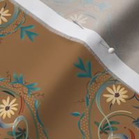 Boho Paper Daisy Medallions Copper Tan (Medium)