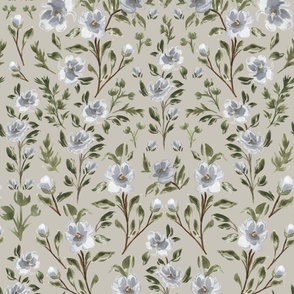 Jumbo - Isabelle Climbing Florals - Beige